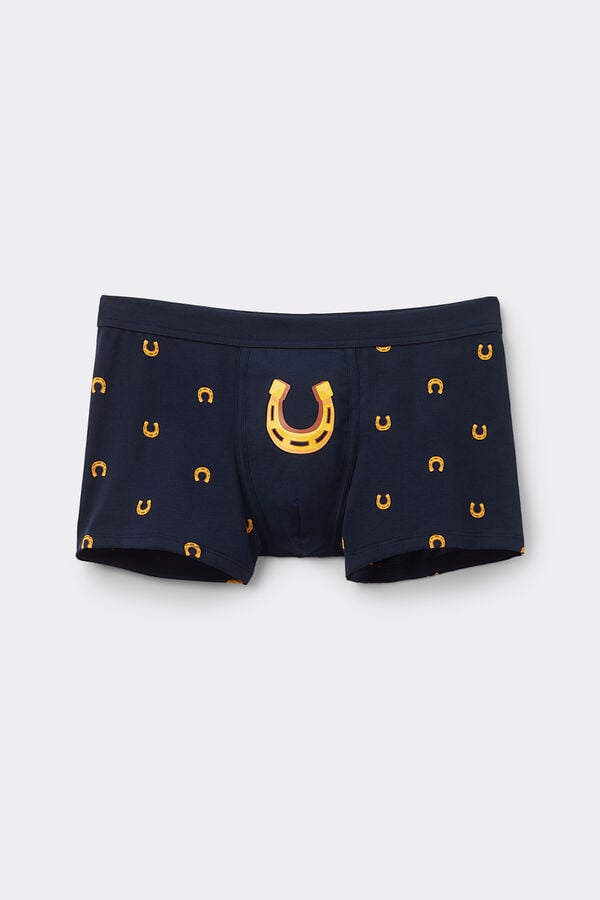 Intimissimi Bóxer Algodón Superior Estampado Herraduras