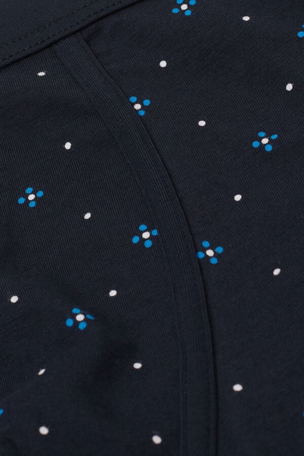 Intimissimi Bóxer Algodón Superior Estampado Microflor