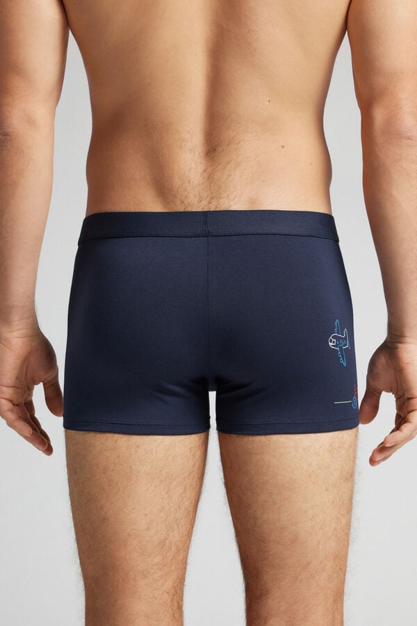 Intimissimi Bóxer Algodón Superior Estampado Super Dad