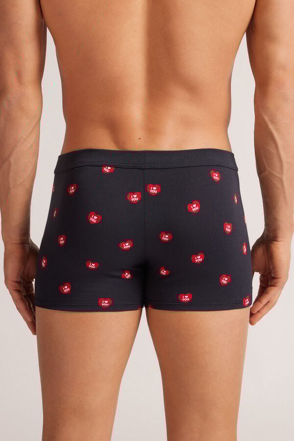 Intimissimi Bóxer Algodón Superior Peluche I Love You