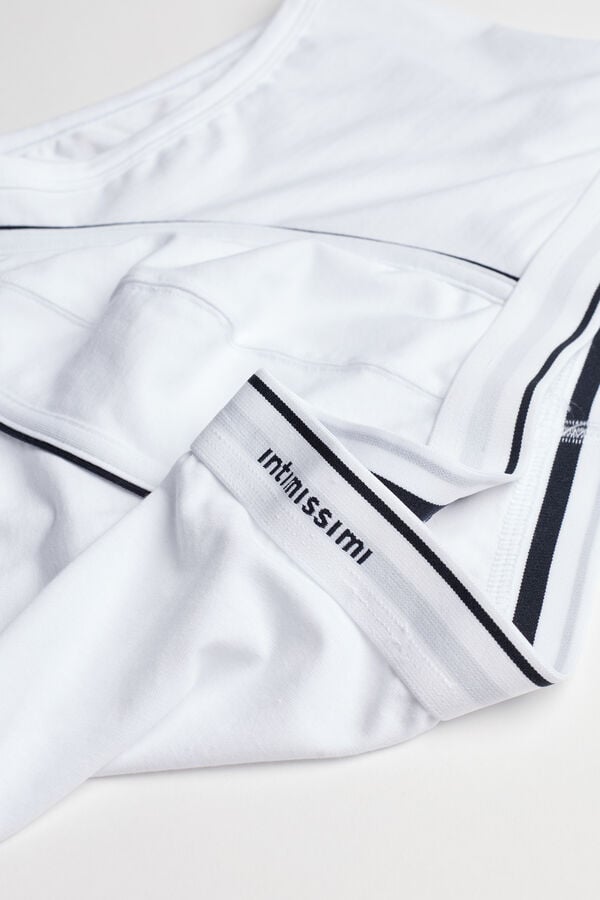 Intimissimi Bóxer Con Elástico Ancho De Algodón Superior