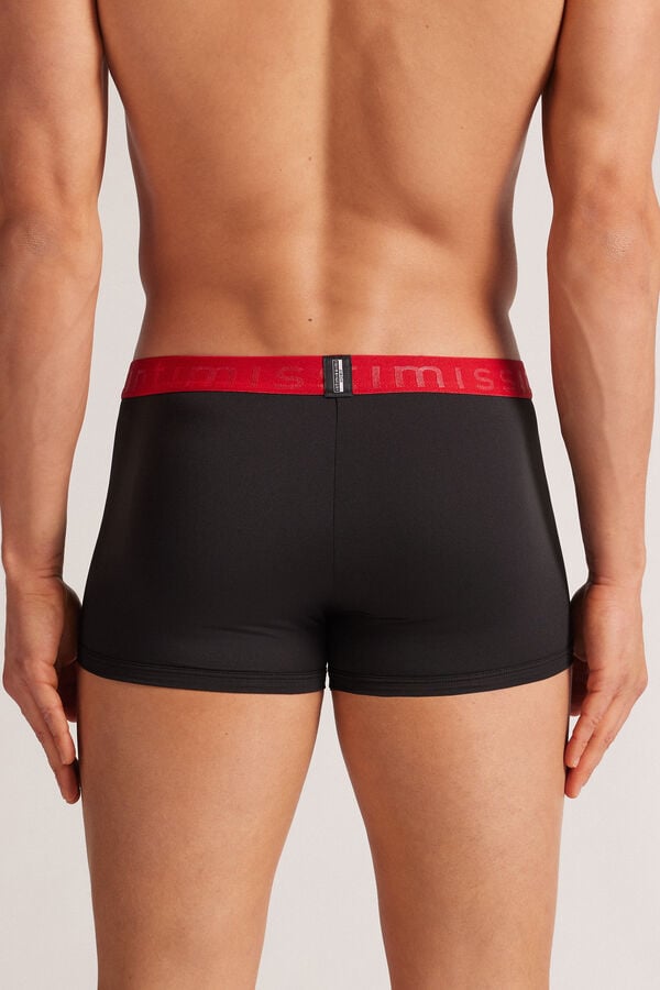 Intimissimi Bóxer de microfibra para hombre con logotipo