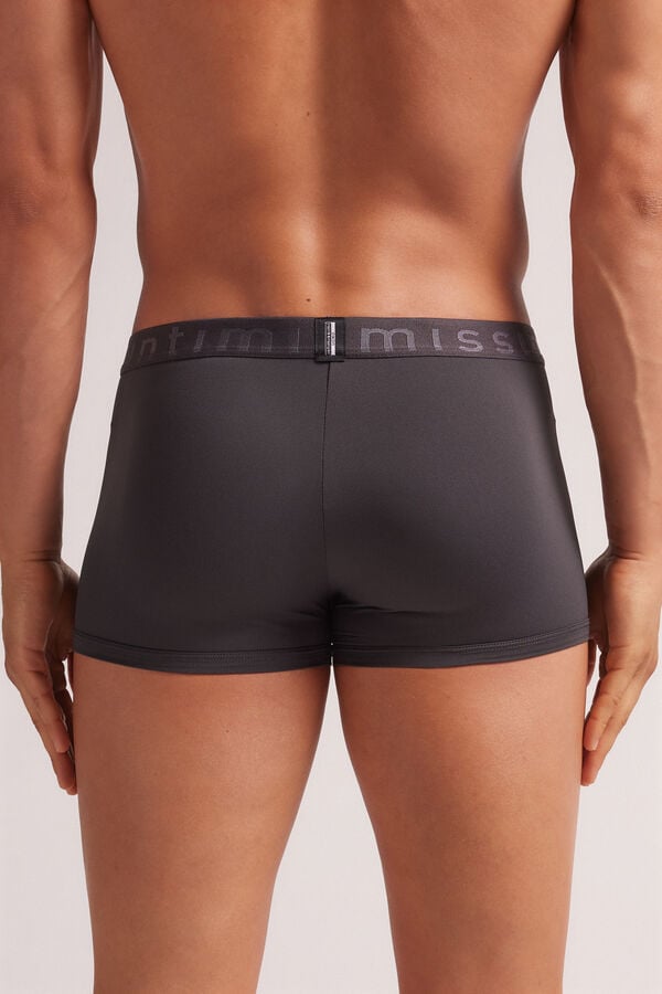 Intimissimi Bóxer de microfibra para hombre con logotipo