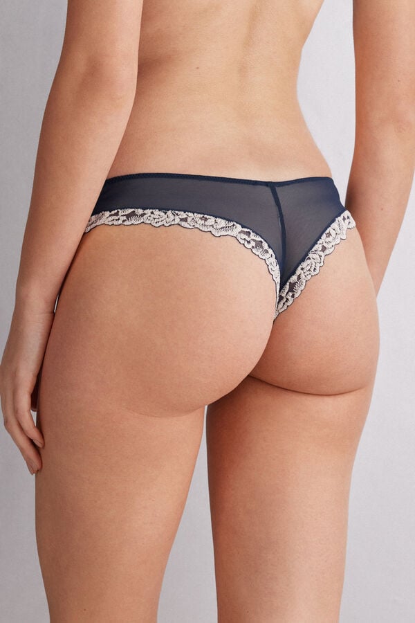 Intimissimi Braga Con Encaje Floral Brasileña Pretty Flowers