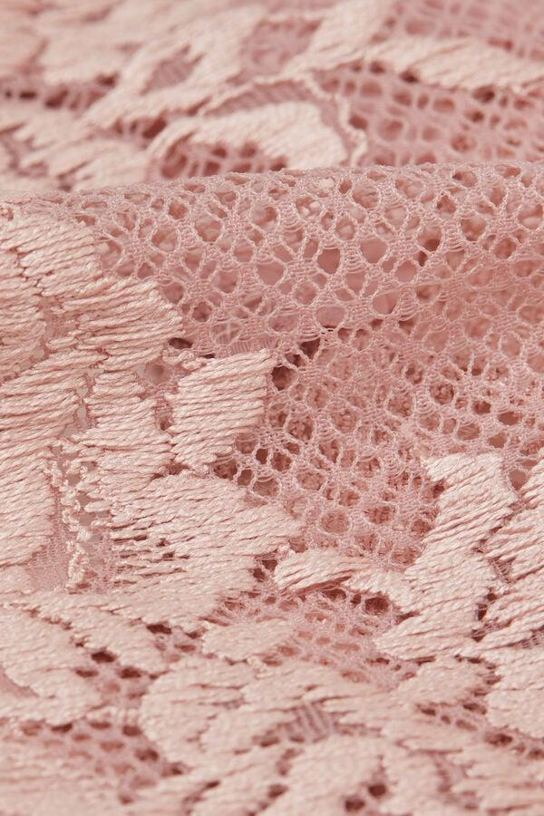 Intimissimi Braga Transparente En Parte Trasera Con Microfibra Y Encaje Pretty Flowers