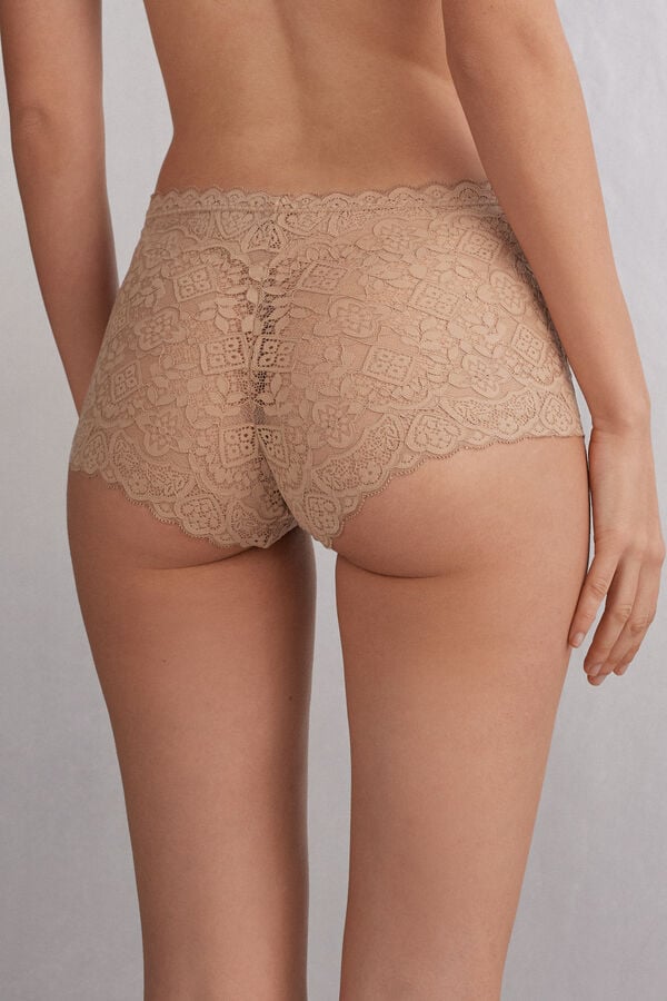 Intimissimi Braguita Culotte De Talle Alto De Encaje