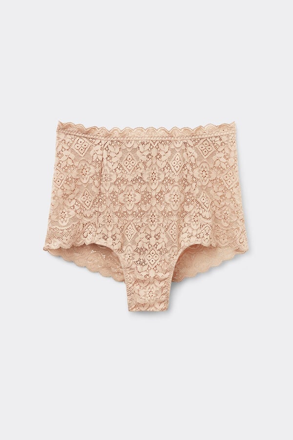 Intimissimi Braguita Culotte De Talle Alto De Encaje
