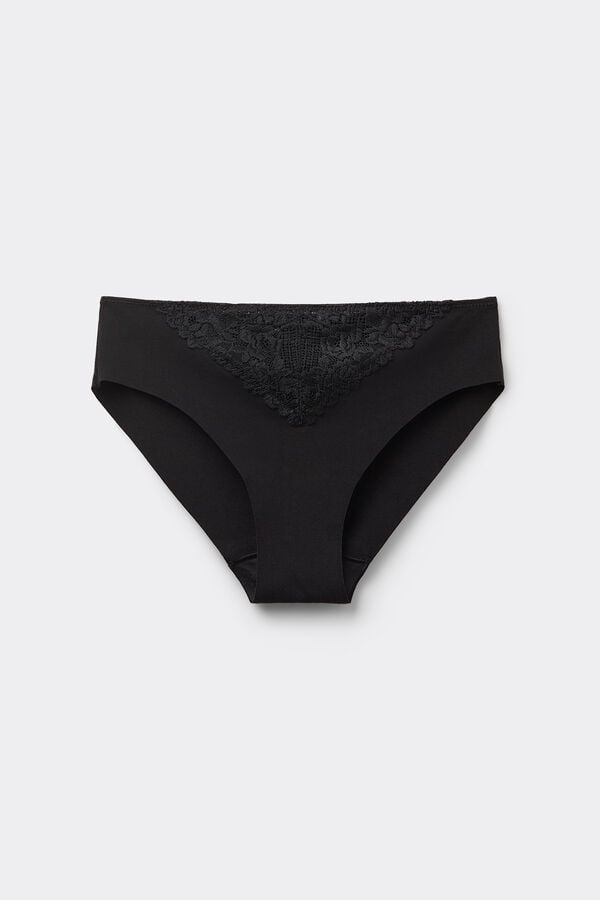 Intimissimi Braguita De Algodón Sin Costuras Con Encaje