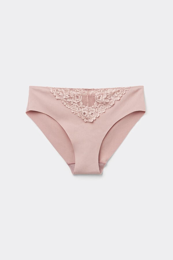 Intimissimi Braguita De Algodón Sin Costuras Con Encaje