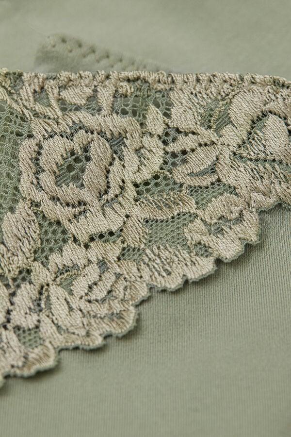 Intimissimi Braguita De Algodón Sin Costuras Con Encaje