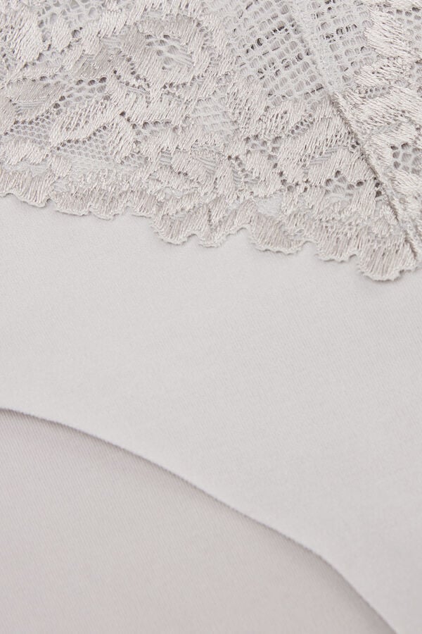 Intimissimi Braguita De Algodón Sin Costuras Con Encaje