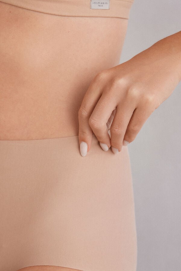 Intimissimi Braguitas de Talle Alto de Algodón Light Shaping