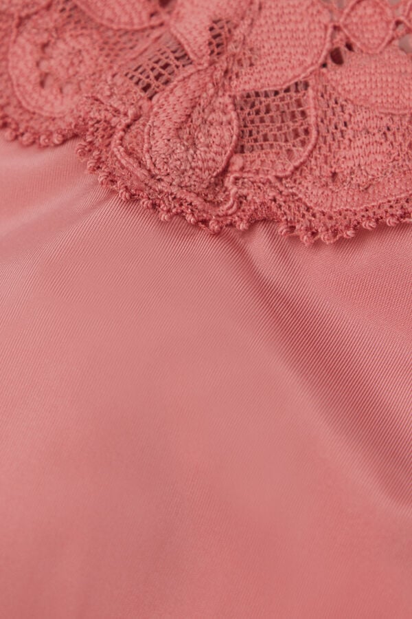 Intimissimi Brasileña De Encaje Y Microfibra Estilo De Los Años 80