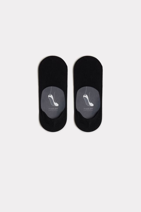 Intimissimi Calcetines pinkies para hombre en algodón elástico