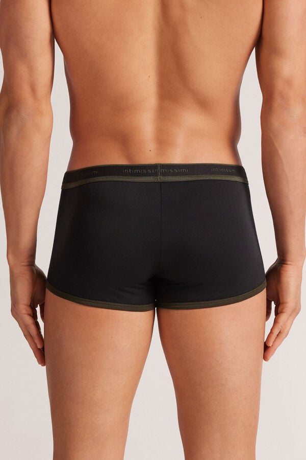 Intimissimi Calzoncillos bóxer en algodón para hombre elastizado con logotipo