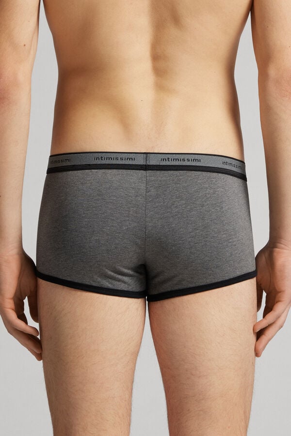 Intimissimi Calzoncillos bóxer en algodón para hombre elastizado con logotipo
