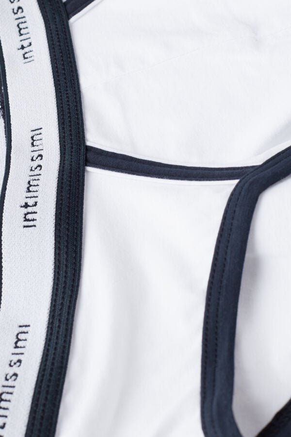 Intimissimi Calzoncillos De Algodón Natural Con Logotipo