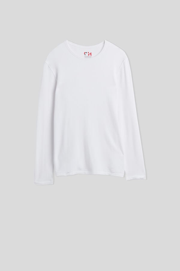 Intimissimi Camiseta Básica De Manga Larga Para Hombre De Modal