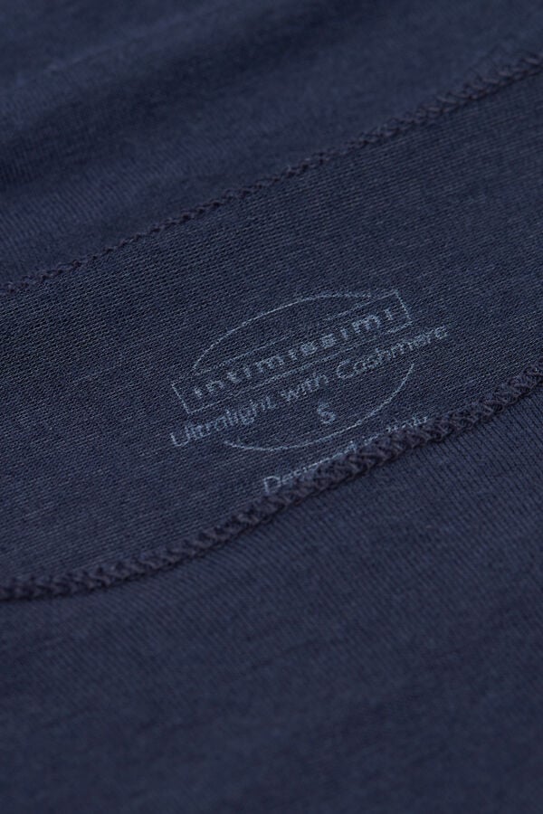 Intimissimi Camiseta Con Cuello Barco En Cashmere De Manga Larga