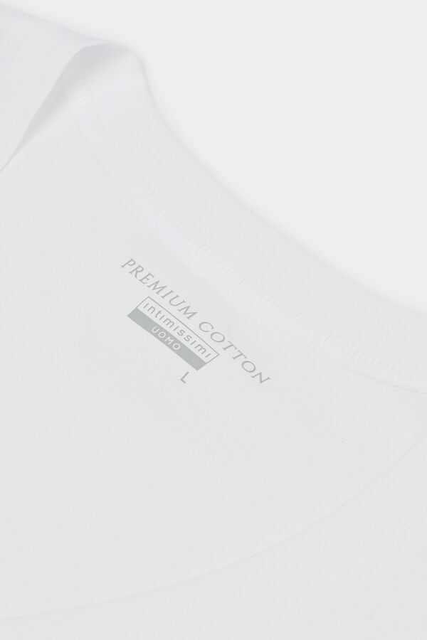 Intimissimi Camiseta Con Escote De Pico De Algodón Premium