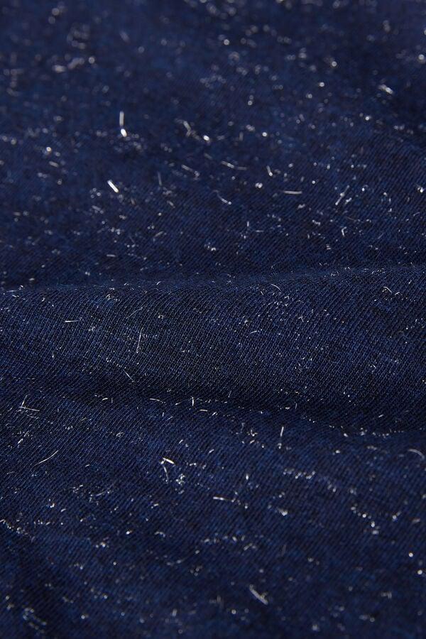 Intimissimi Camiseta De Cuello Alto De Modal Ligero Con Cashmere Lamé