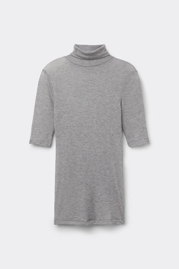 Intimissimi Camiseta De Cuello Alto Ultranatural Con Cashmere
