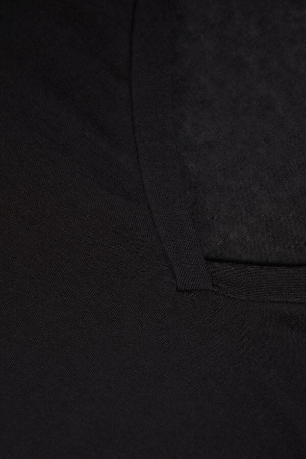 Intimissimi Camiseta De Cuello De Pico De Modal Ultraligero Con Cashmere