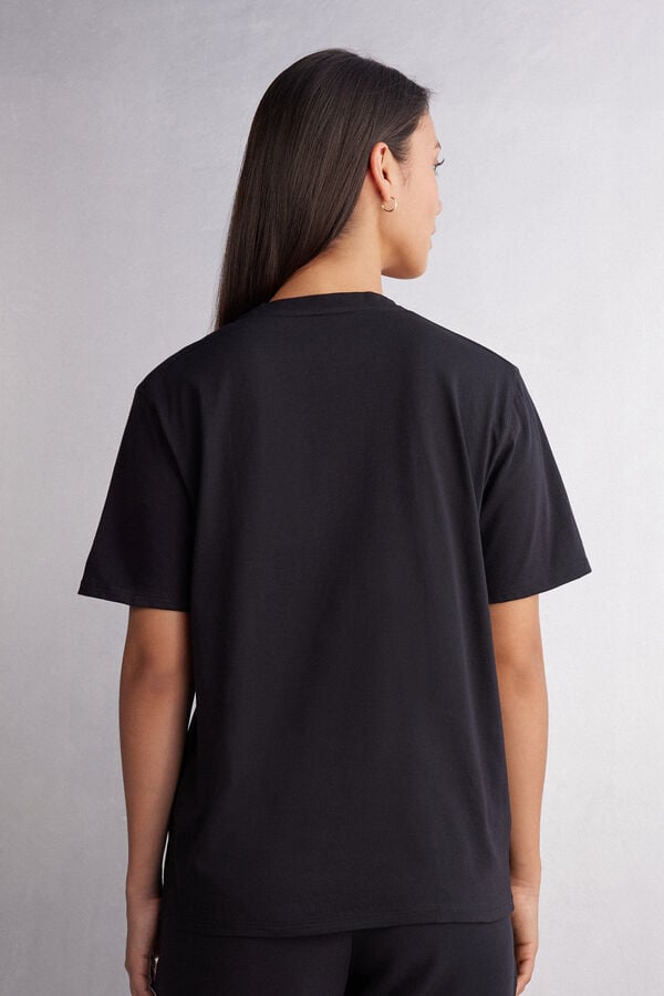 Intimissimi Camiseta De Manga Corta De Algodón Superior