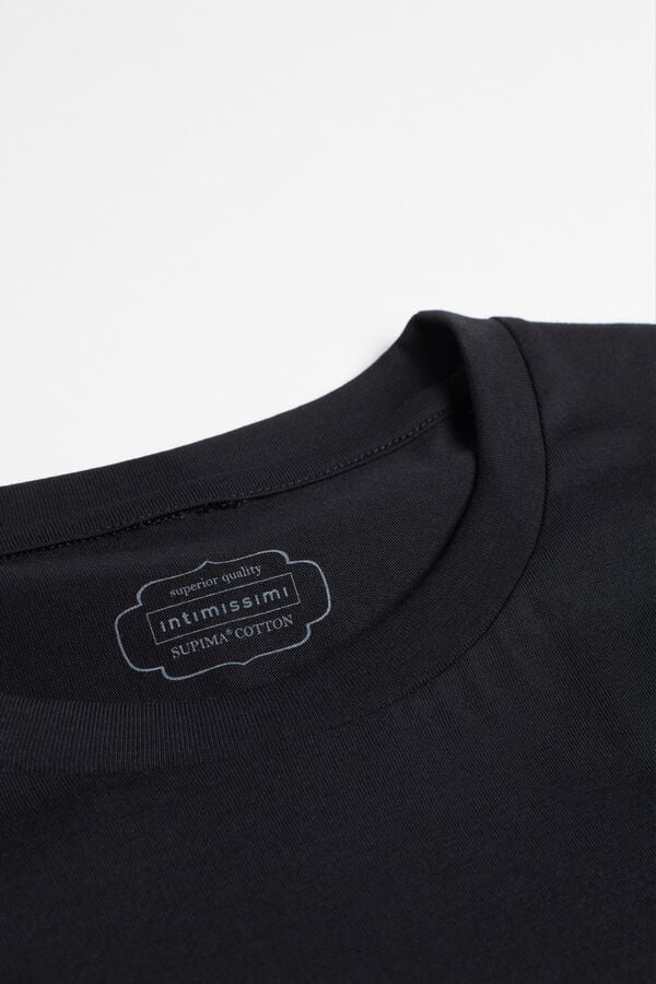 Intimissimi Camiseta De Manga Corta De Algodón Superior