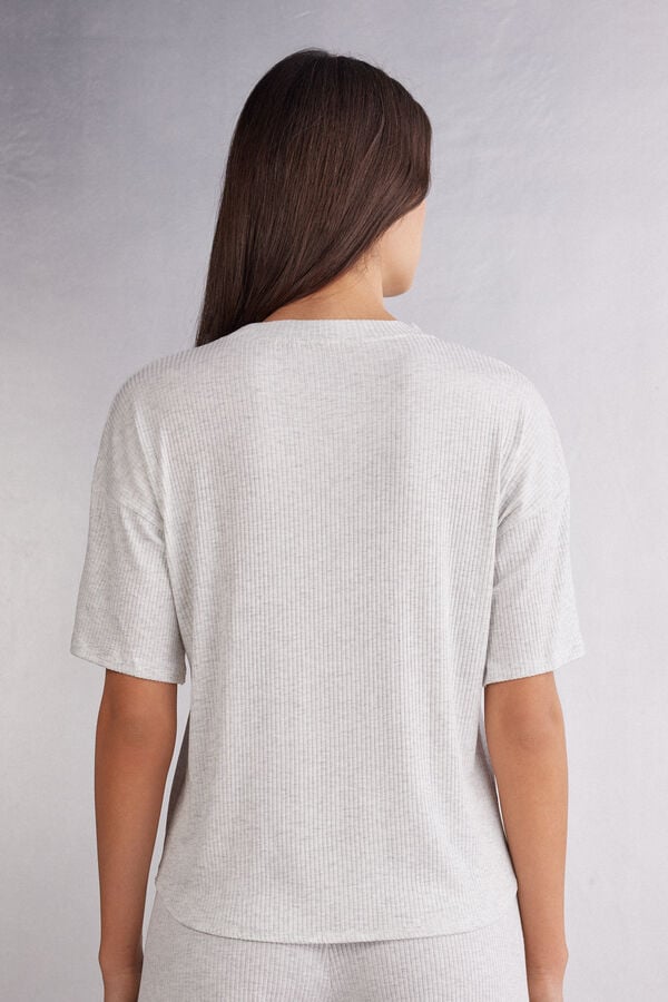 Intimissimi Camiseta De Manga Corta De Modal Chic Comfort