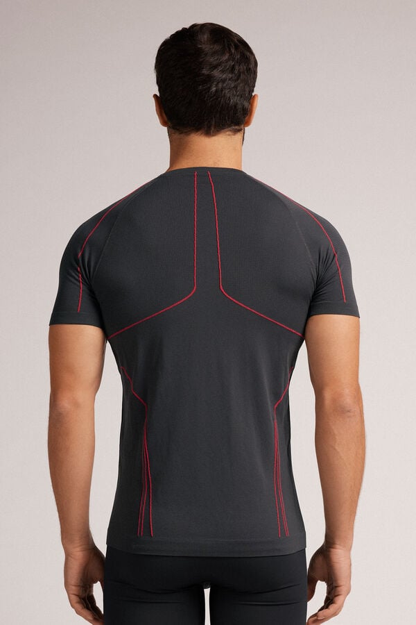 Intimissimi Camiseta de Manga Corta Técnica Deportiva