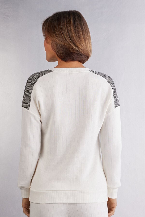 Intimissimi Camiseta De Manga Larga Con Cuello De Pico Royal Elegance