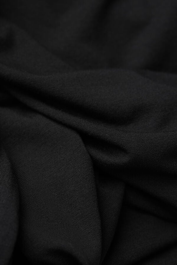 Intimissimi Camiseta De Manga Larga Con Escote Barca En Micromodal