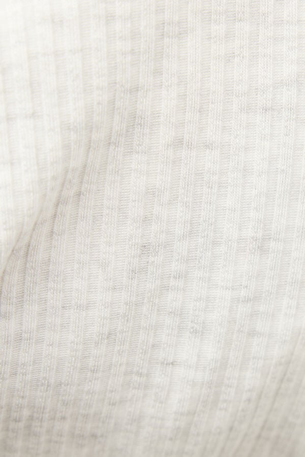 Intimissimi Camiseta De Manga Larga Con Escote Barco De Modal Chic Comfort