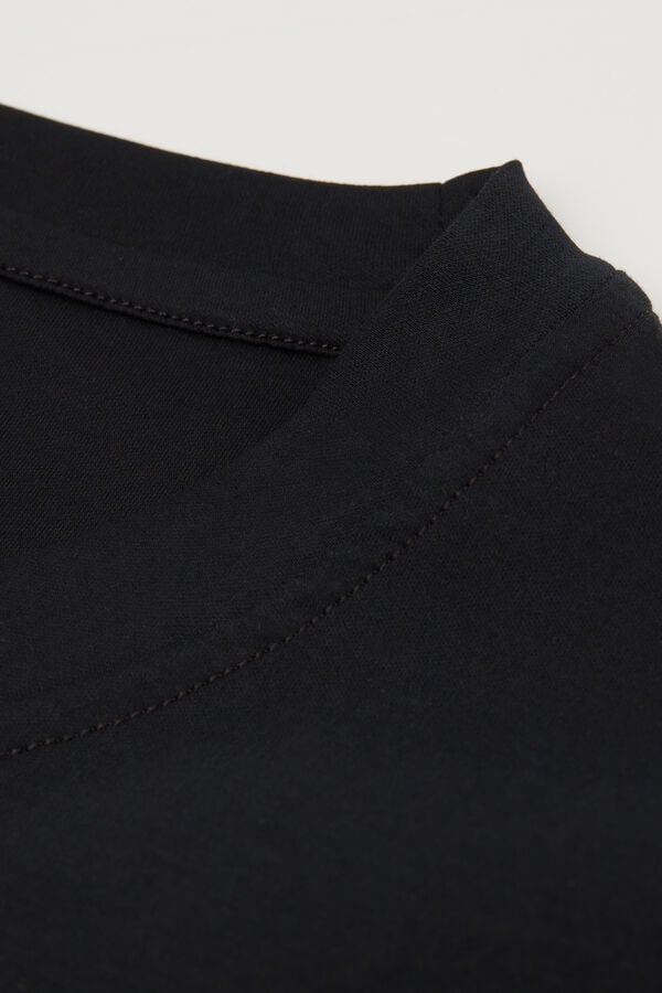 Intimissimi Camiseta De Manga Larga De Algodón Premium