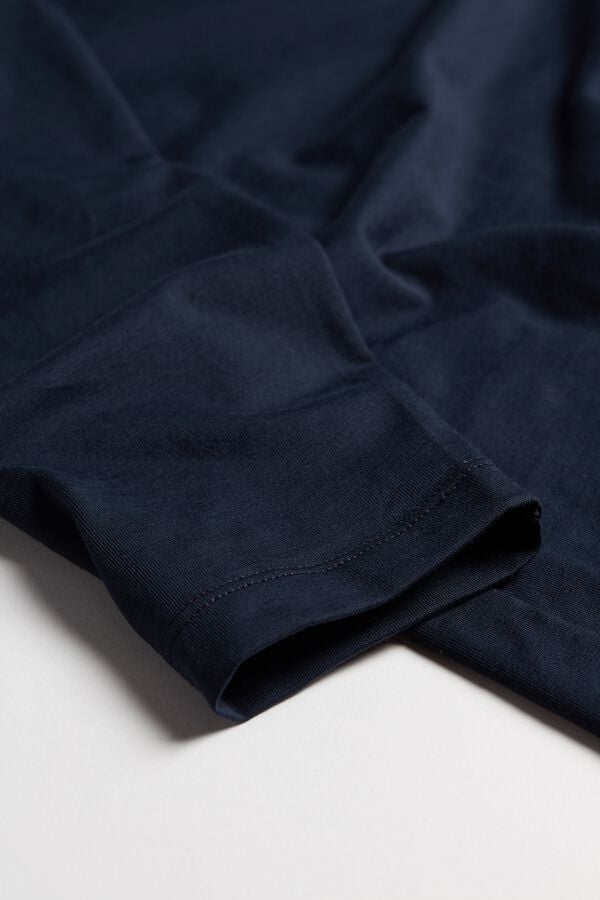 Intimissimi Camiseta De Manga Larga De Algodón Superior Elástico