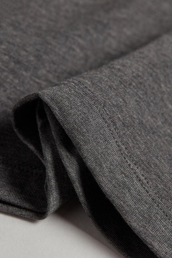 Intimissimi Camiseta De Manga Larga De Algodón Superior Elástico