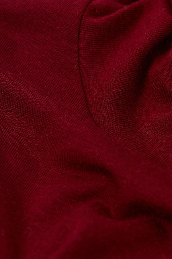 Intimissimi Camiseta De Manga Larga De Cuello Alto De Cashmere Ultraligero De Modal