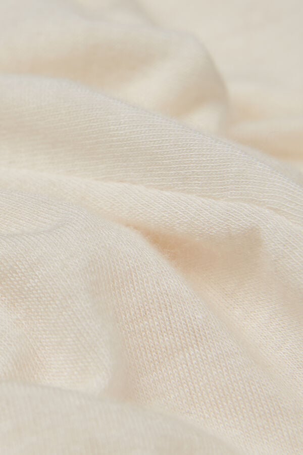 Intimissimi Camiseta De Manga Larga De Modal Ultralight Con Cashmere Y Escote Redondo