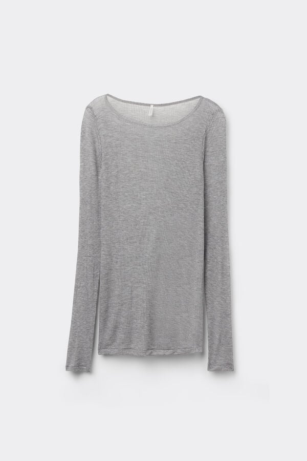 Intimissimi Camiseta De Manga Larga Ultranatural Con Cashmere