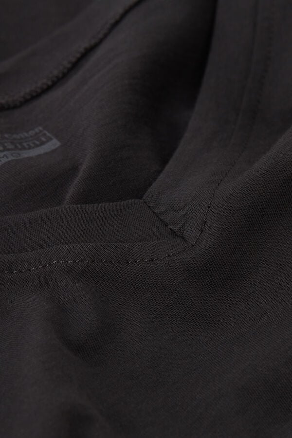 Intimissimi Camiseta De Tirantes Con Escote De Pico De Algodón Superior Extrafino