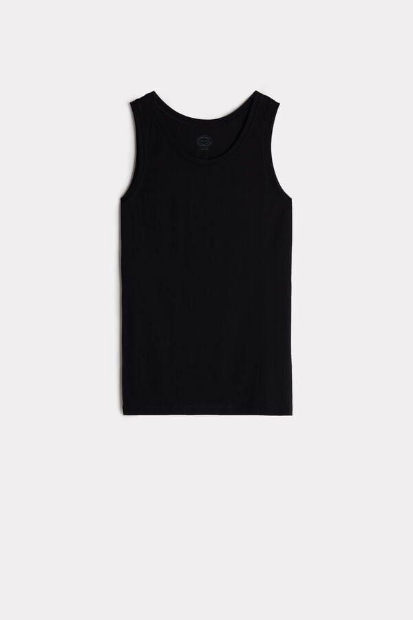 Intimissimi Camiseta De Tirantes Con Escote Redondo De Algodón Superior Extrafino