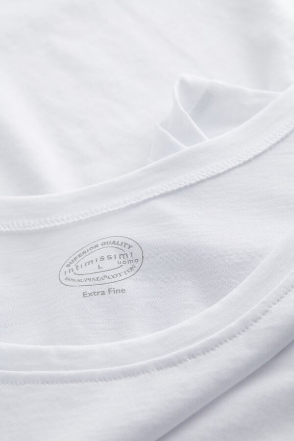 Intimissimi Camiseta De Tirantes Con Escote Redondo De Algodón Superior Extrafino
