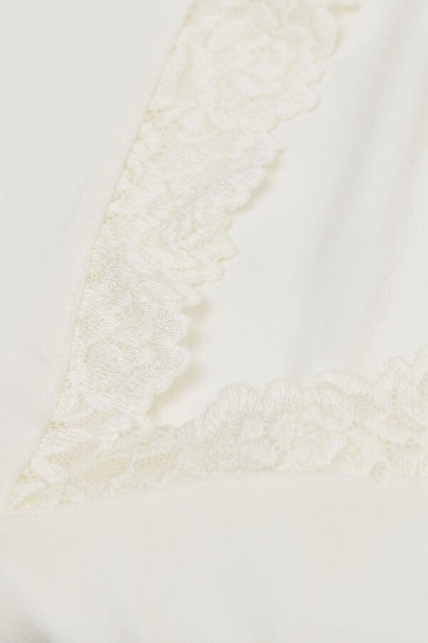 Intimissimi Camiseta De Tirantes De Modal Y Encaje Pretty Flower