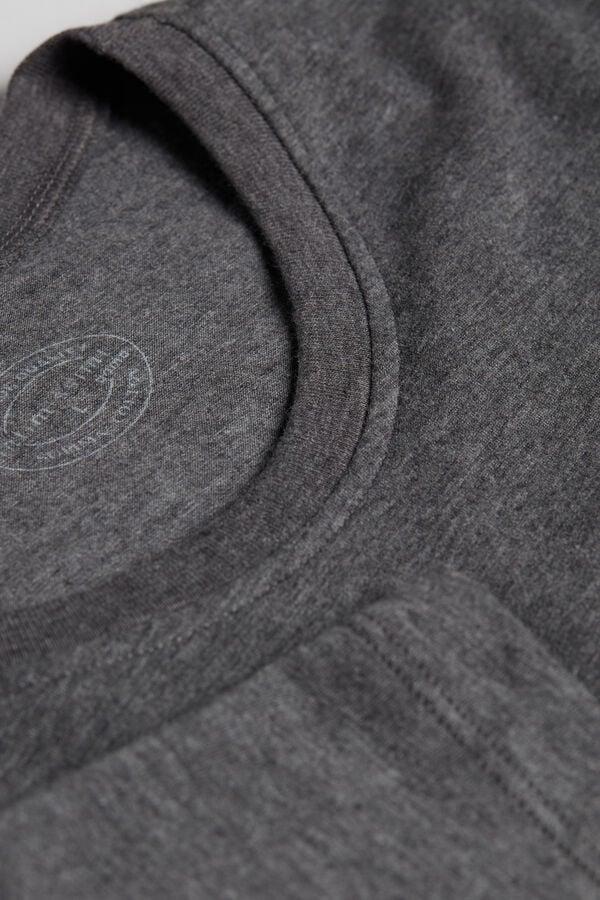 Intimissimi Camiseta Manga Corta De Algodón Ajustada