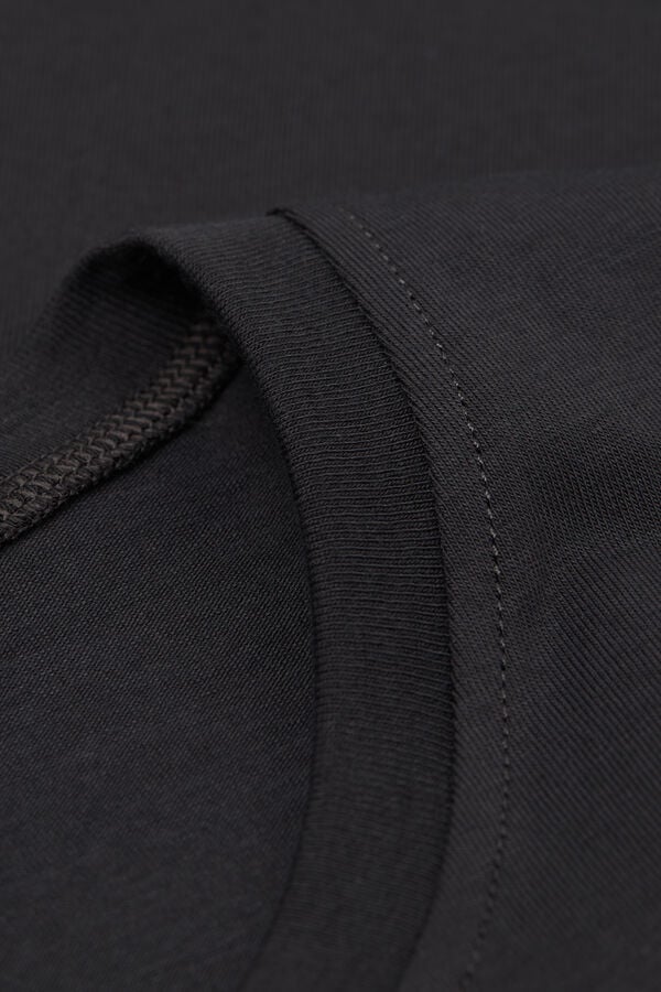 Intimissimi Camiseta Manga Corta De Algodón Ajustada