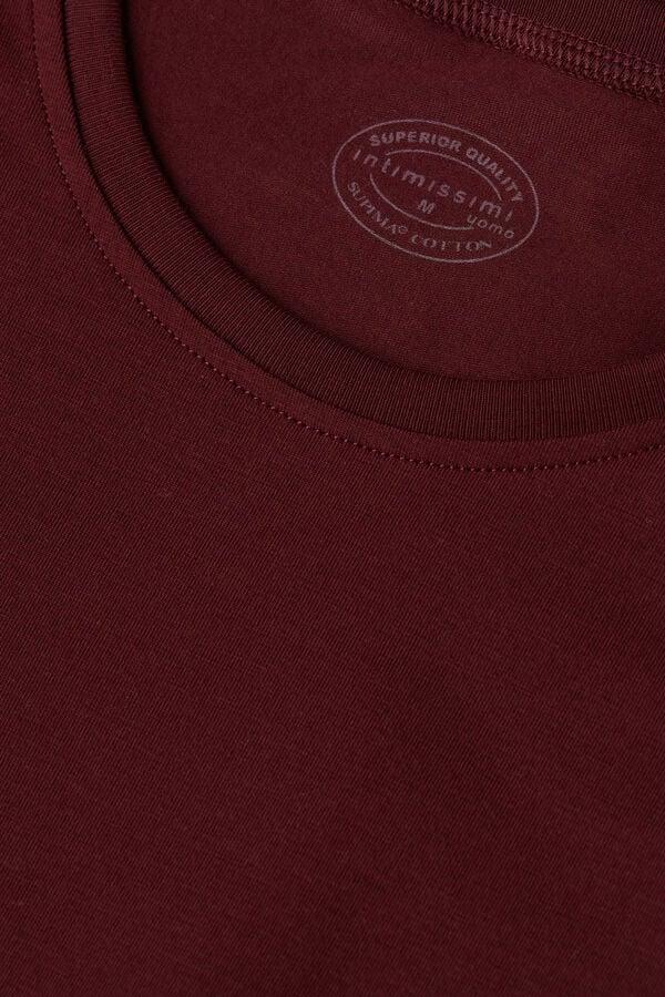 Intimissimi Camiseta Manga Corta De Algodón Ajustada