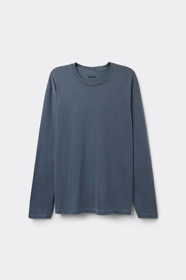 Intimissimi Camiseta Manga Larga De Algodón Washed Collection