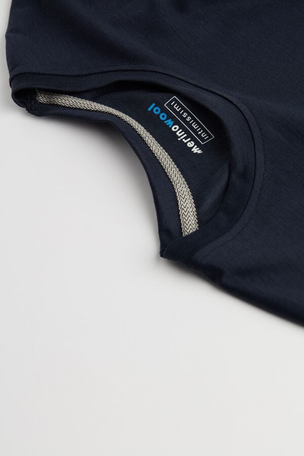 Intimissimi Camiseta Manga Larga De Lana Merina Escote Redondo