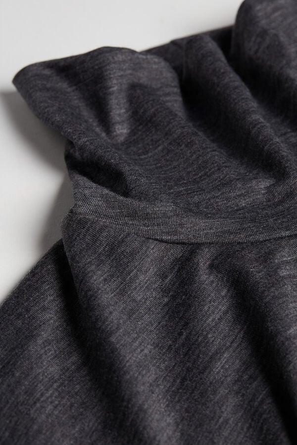 Intimissimi Camiseta Manga Larga Lana Merina Cuello Alto